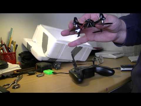 Mongo Drones 100 - Part 3 - Secundhand Old Version Hubsan 107L And Keychain 808-16 V3 Camcorder