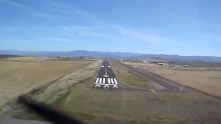 preview picture of video 'Landing at Grangeville, ID - GIC'