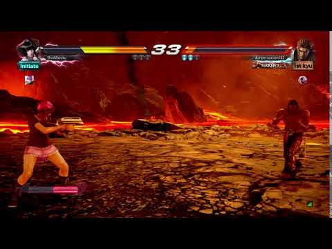 Tekken 7: Eliza talks with Gun shot