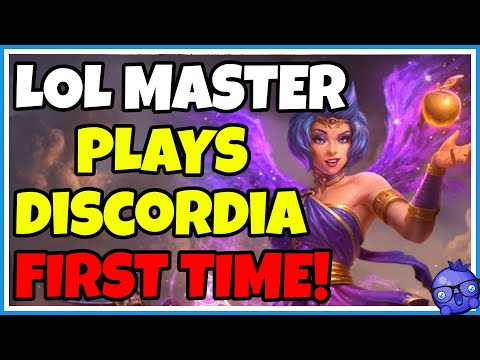 10 Year LoL Main plays Discordia for the FIRST TIME! - (Smite Gameplay)