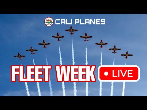 Sunday  San Francisco Fleet Week 2025 LIVE IRL Stream