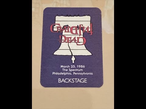 Grateful Dead [1080p HD REMASTER] March 25, 1986 - The Spectrum - Philadelphia, PA [SBD]