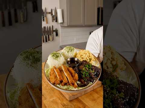 The ULTIMATE Hawaiian Plate Lunch🤌🏼