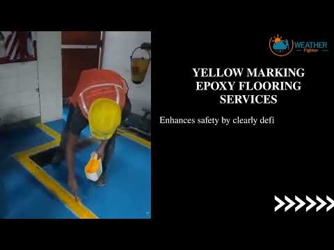 Warehouse Safety Line Flooring Services