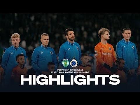 SPORTING CP - CLUB BRUGGE  | HIGHLIGHTS | 2025-2026
