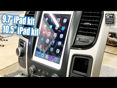 NEW Soundman iPad dash kits