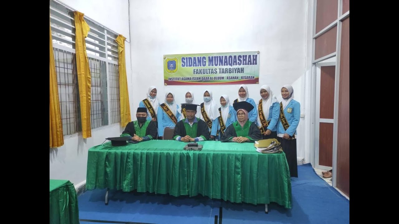 SIDANG MUNAQOSYAH FAKULTAS TARBIYAH (30 AGUSTUS 2021)