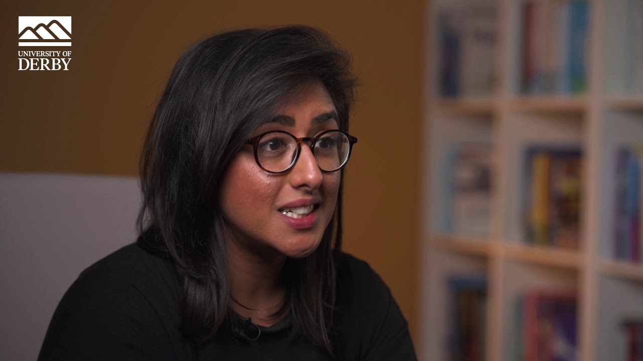 Devi Gill, Senior Lecturer in Marketing, talking to camera.