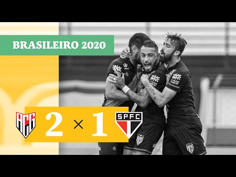 Atlético-GO 2 x 1 São Paulo - Gols - 31/01/21 - Brasileirão 2020