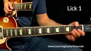 Duane Allman Cross To Bear Style Lesson Key of B