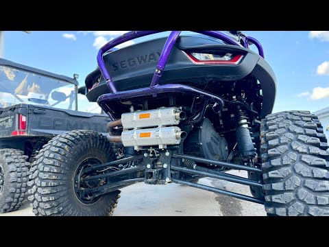 Segway Villain RJWC Exhaust Install & Test | UTV Aftermarket Exhaust