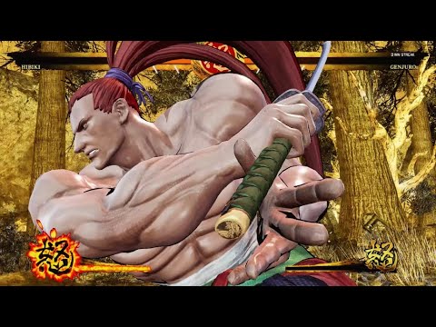 Samurai Shodown - Hibiki VS Genjuro