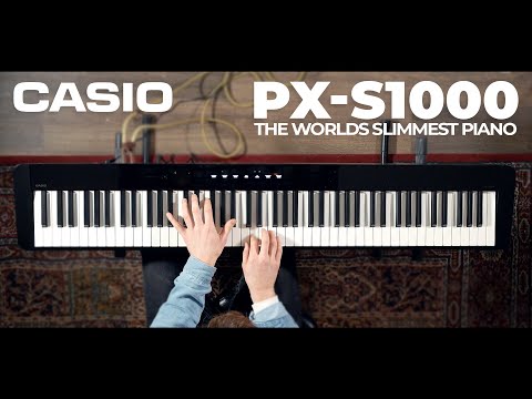The Worlds Slimmest digital Piano! | Casio PX-S1000 Entry level Stage Piano