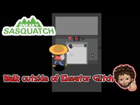 Sneaky Sasquatch - Walk Outside of Elevator Glitch