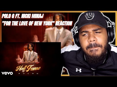 Polo G, Nicki Minaj - For the Love of New York (Official Audio) REACTION