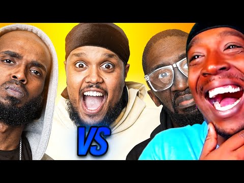 AMERICAN REACTS TO EPIC 1V1 RAP BATTLE!! - DARKEST MAN V SPECS!