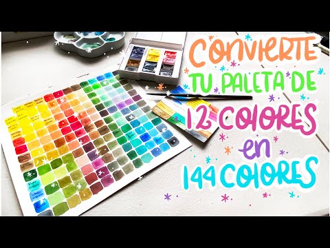 CATALOGO DE COLOR 💖 ACUARELA