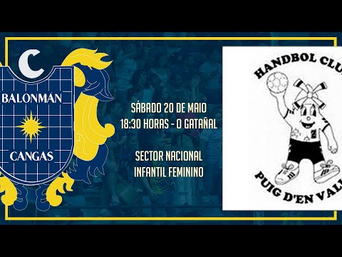 SECTOR NACIONAL- INFANTIL FEMENINO-GRUPO "A"-GRUPO "l"- TECNOSAT BM CANGAS vs SA ES TERÇ PUCHI