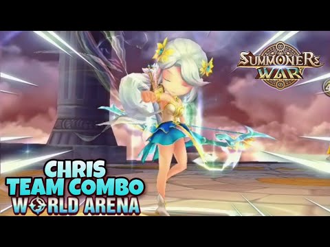 Chris Team Combo in World Arena Ep. 2 - Summoners War