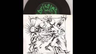 Bristles - Pogo Til You Puke 7 Inch - 1993 - Beer City Records Punk Hardcore