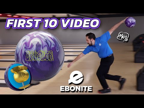 Ebonite Crusher Hybrid | First 10 w/ Matt Sanders