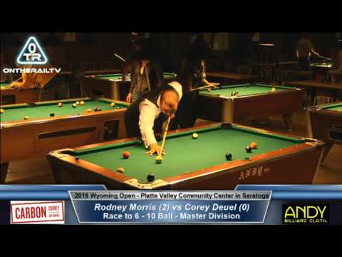 Rodney Morris vs Corey Deuel - 2016 Wyoming Open 10 Ball Finals