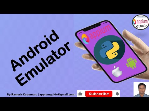 Appium Android Emulator Python