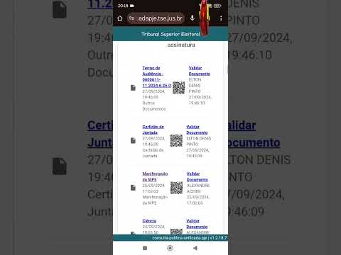PROCESSO DA CANDIDATA A PREFEITA EVELIN MOVIMENTOU DIA 27 SET 24