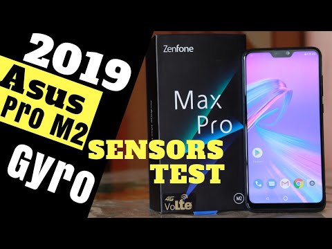 Asus Max Pro M2 GYROSCOPE SENSOR TEST & LOW LIGHT Face Unlock