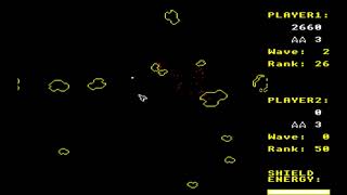 Asteroids Deluxe for the BBC Micro