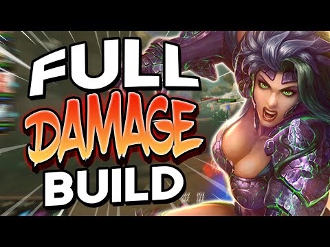 Smite: NEW TERRA FULL DAMAGE BUILD - THIS BUFF MADE HER S TIER