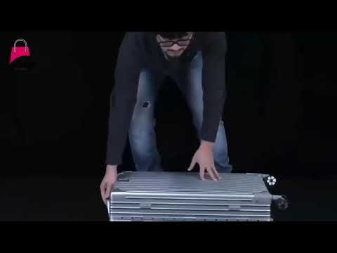 HotWay Carry On Luggage with Aluminum Frame, 20 Inch PC Hard Shell Suitcase with Spinner Wheels