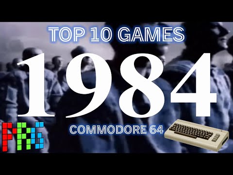 BEST Commodore 64 Games Of 1984 | TOP 10 C64 Games From The '80s