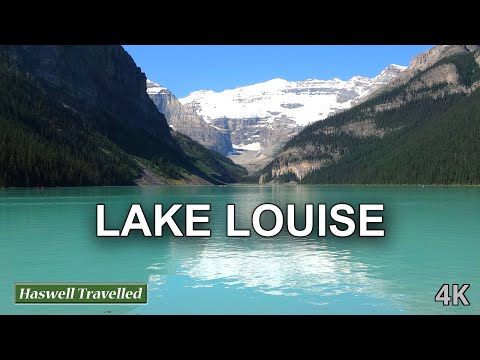 Lago Louise, Parque Nacional de Banff, Montanhas Rochosas - Alberta Canadá Vídeo de viagem em 4K
