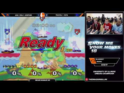 [SMYM 18] GHQ | Kels + Drephen (R) vs. Travioli + Vista (B) SSBM Doubles WS