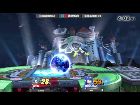 Showdown Sm4sh #3 - Winner Quarters: Scourge (Sonic) vs Germ (Megaman)