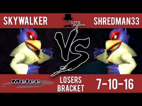 Quite Smashing #1 Melee - Skywalker vs Shredman3 (Losers Bracket)