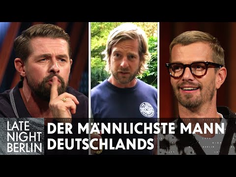 Er ist der MÄNNLICHSTE Mann Deutschlands (nicht Joko) | Late Night Berlin