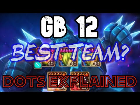 SUMMONERS WAR / THE BEST GB12 TEAM? DOTS TEAM 99% SAFE