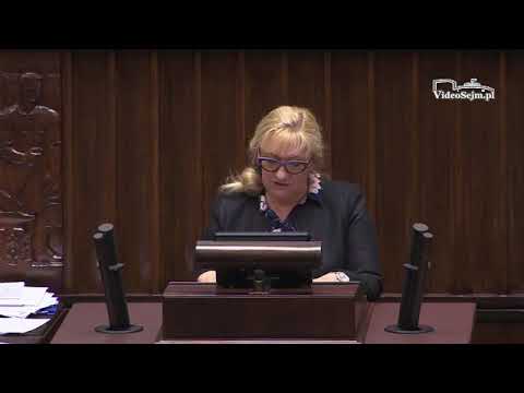 Barbara Chrobak  - wystąpienie z 10 stycznia 2018 r.