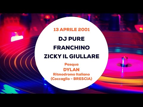 Dj Pure, Zicky e Franchino - Pasqua Dylan (Brescia) 13 Aprile 2001