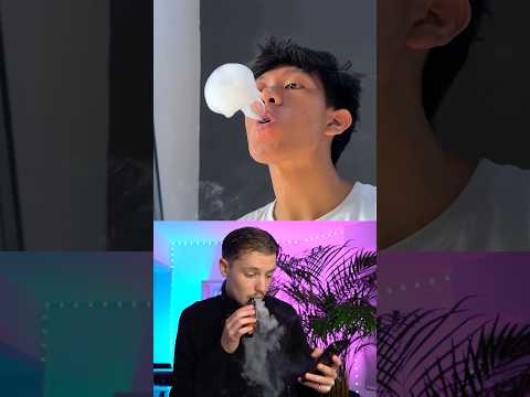 Reacting Vape Tricks 💨