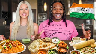 TRYING INDIAN FOOD FOR THE FIRST TIME!