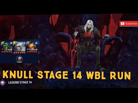 KNULL Vs KNULL STAGE 14 | World Boss Legend | Marvel future Fight
