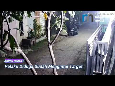 Terekam CCTV: Komplotan Curanmor Beraksi di Perumahan Pasalakan Cirebon, Motor di Dalam Pagar Raib