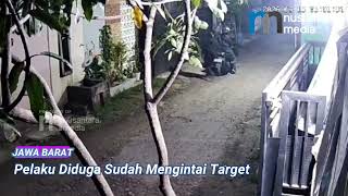 Terekam CCTV: Komplotan Curanmor Beraksi di Perumahan Pasalakan Cirebon, Motor di Dalam Pagar Raib