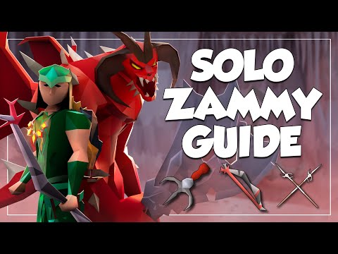 Solo Zammy Guide OSRS - Scorching Bow & Bowfa 8:0 Method & Tiles