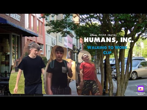 Humans, Inc. (MegaZeroX) Style Walk To Work Clip