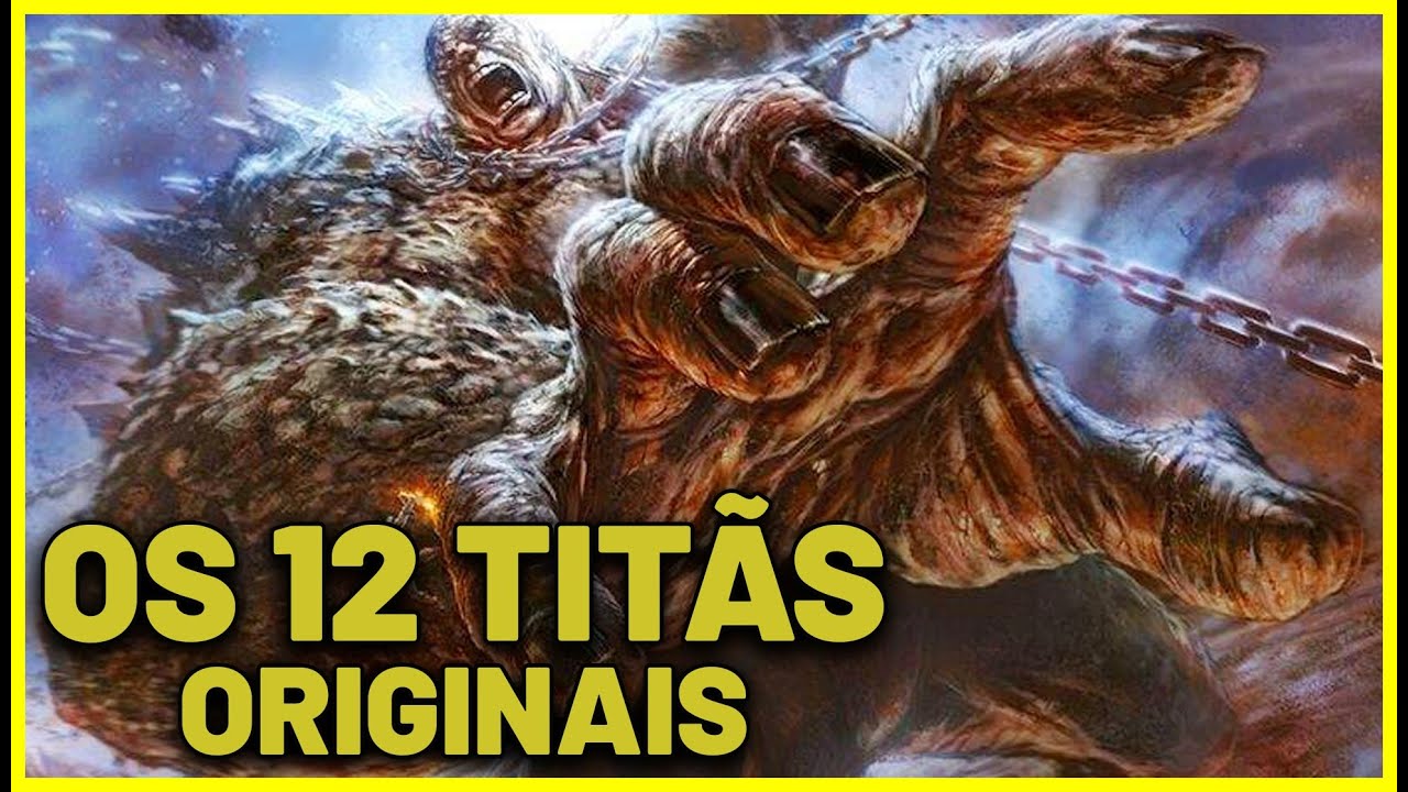 OS 12 TITÃS ORIGINAIS - MITOLOGIA GREGA