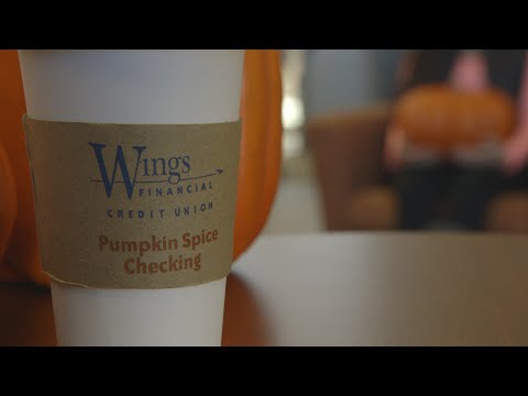 Wings Financial  Credit Union Gary Gustafson Pumpkin Spice Checking